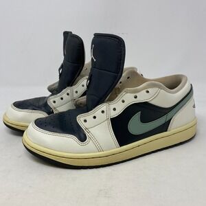 Nike Air Jordan 1 Low Jade Smoke Gray Athletic Sneakers DC0774-001 Womens Size 8
